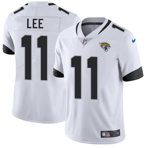 Nike Jacksonville Jaguars #11 Marqise Lee White Men Stitched NFL Vapor Untouchable Limited Jersey